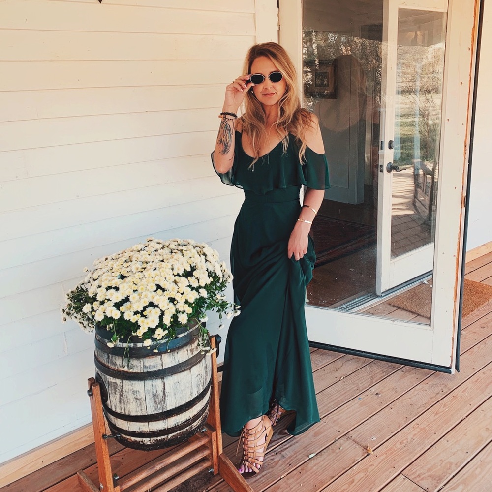 Birdy Grey -  Bridesmaid Dress - Emerald (S)